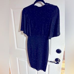 Chic black cocktail dress